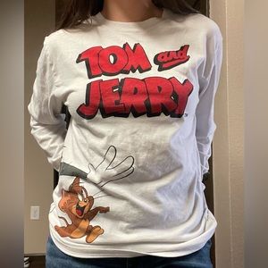 Tom and jerry long sleeve t-shirt